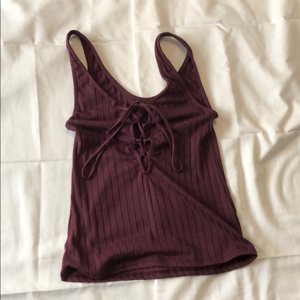 Tie front tank